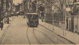Ausweiche Ruhrstraße bei Hotel Voss um 1926