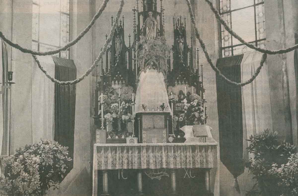 Herz-Jesu-Kirche zum 50 jährigen Bestehen 1953
